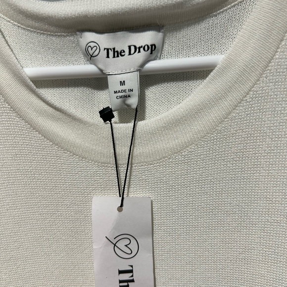 Chic White Midi Dress by The Drop NWT - Picture 7 of 8